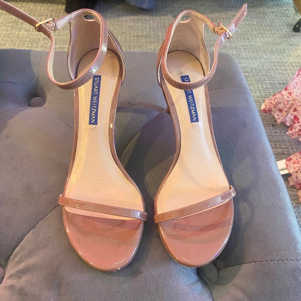 Stuart Weitzman Nude Pink Heels